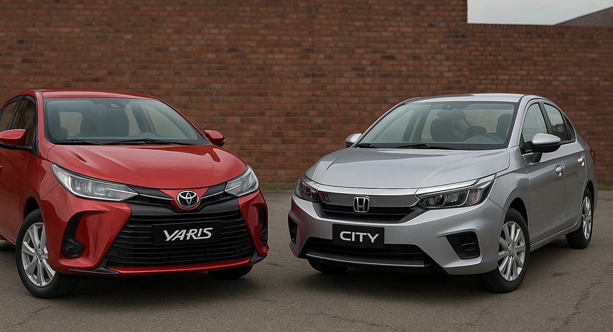 Toyota Yaris vs. Honda City 1.2L – Which Sedan Fits Your Budget Best in 2025?